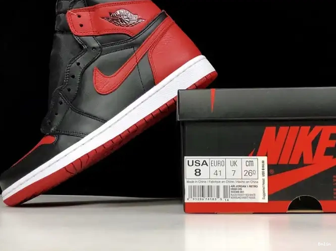 Bmlin shoes Retro OG Jordan Banned 555088-001 1 High Air 0503